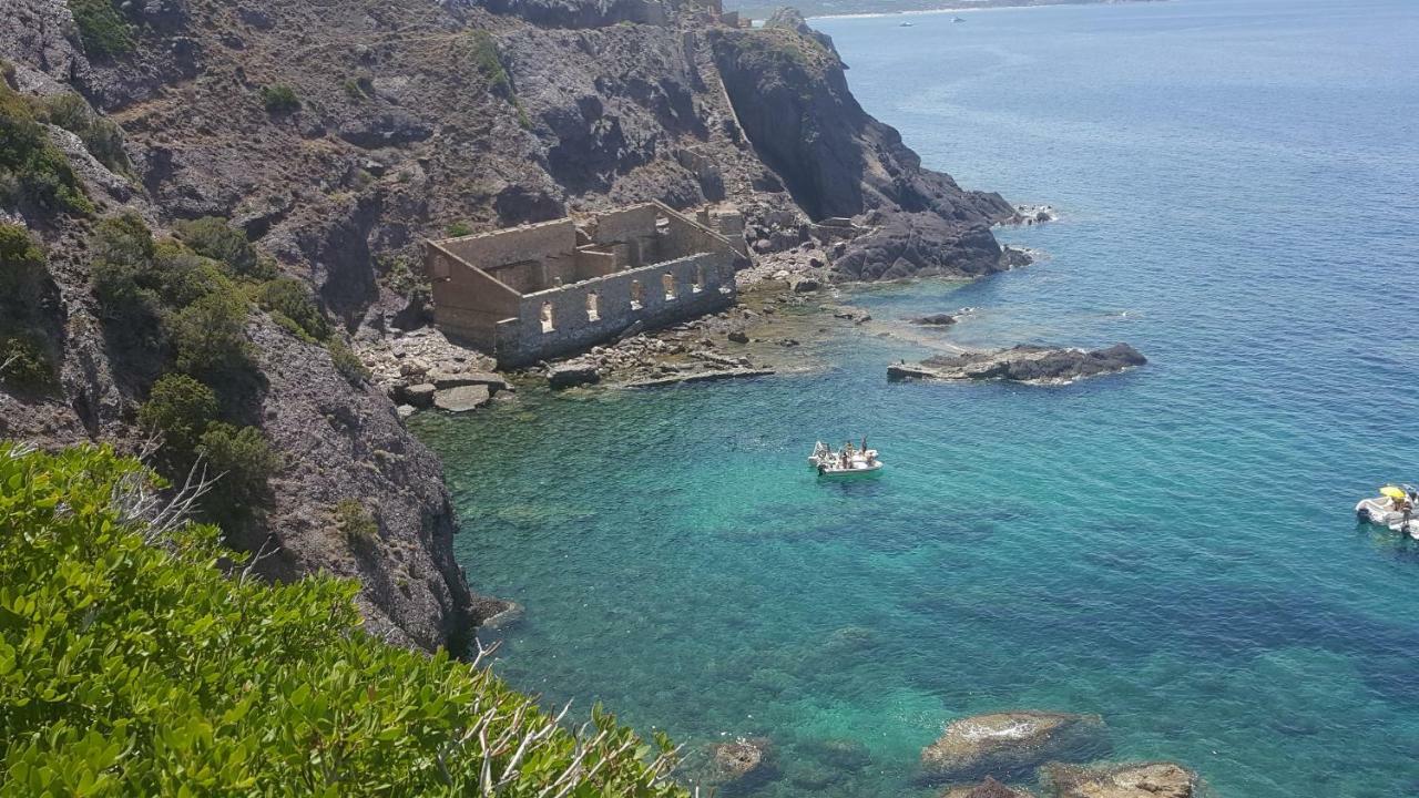 Вилла Tanca Piras - Emozioni A Strapiombo Sul Mare!!! Nebida Экстерьер фото